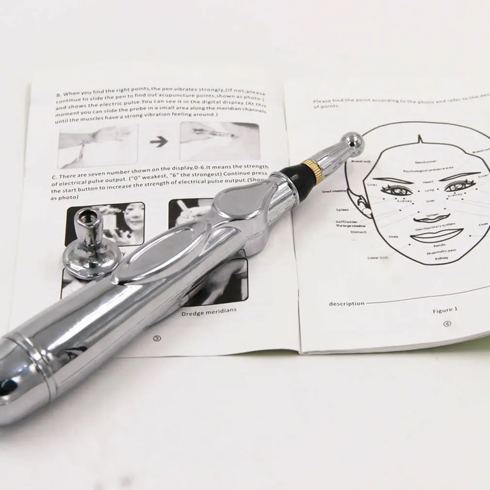 Electronic Accupuncture Massage Pen Energy Pen Relief Pain Tool Meridian Therapy Circulating Energy Physiotherapy
Electronic Accupuncture Massage Pen Energy Pen Relief Pain Tool Meridian Therapy Circulating Energy Physiotherapy