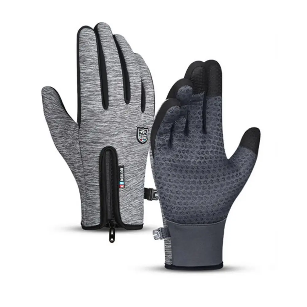 Winter Warm Cycling Gloves Touchscreen Outdoor Bike Camping Hiking Thermal Full Finger Zipper Gloves Waterproof Men Women Gloves
Winter Warm Cycling Gloves Touchscreen Outdoor Bike Camping Hiking Thermal Full Finger Zipper Gloves Waterproof Men Women Gloves
