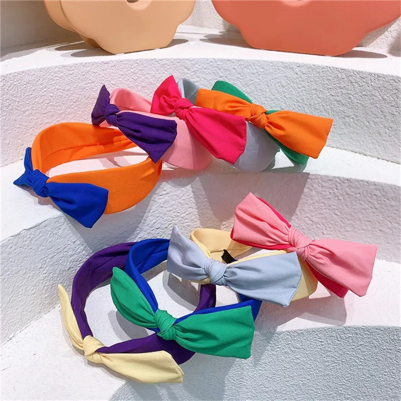 Fabric Solid Bowknot Pitchwork Headbands For Kids Girl Princess Hairbands Cute Child Hair Accessories Korean Handmade Wholesale
Fabric Solid Bowknot Pitchwork Headbands For Kids Girl Princess Hairbands Cute Child Hair Accessories Korean Handmade Wholesale