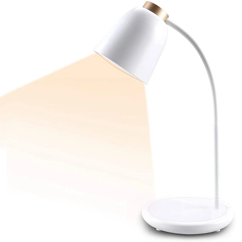 Table Lamp Color and 7 Brightness Levels Dimmable Desk Light with Press Control, Eye Protection Adjustable Gooseneck
Table Lamp Color and 7 Brightness Levels Dimmable Desk Light with Press Control, Eye Protection Adjustable Gooseneck