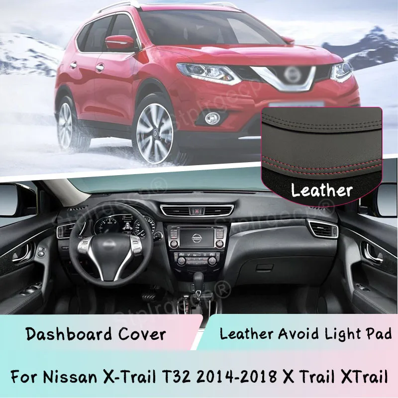 Кожа для Nissan X-Trail T32 2014-2018 крышка приборной панели коврик Светонепроницаемый козырек Солнцезащитный козырек Защитная панель Ковер Анти-УФ
Кожа для Nissan X-Trail T32 2014-2018 крышка приборной панели коврик Светонепроницаемый козырек Солнцезащитный козырек Защитная панель Ковер Анти-УФ