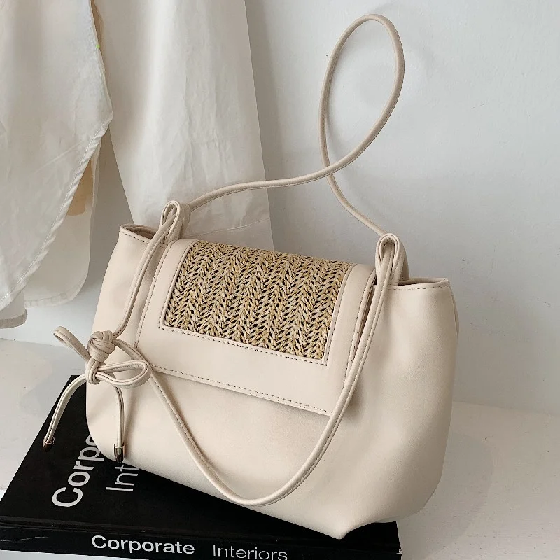 Fashion Pu+straw Ladies Handbag Bohemia Woven Female Shoulder Bags 2021 Summer New Large-capacity Leisure Travel Messenger Bag
Fashion Pu+straw Ladies Handbag Bohemia Woven Female Shoulder Bags 2021 Summer New Large-capacity Leisure Travel Messenger Bag