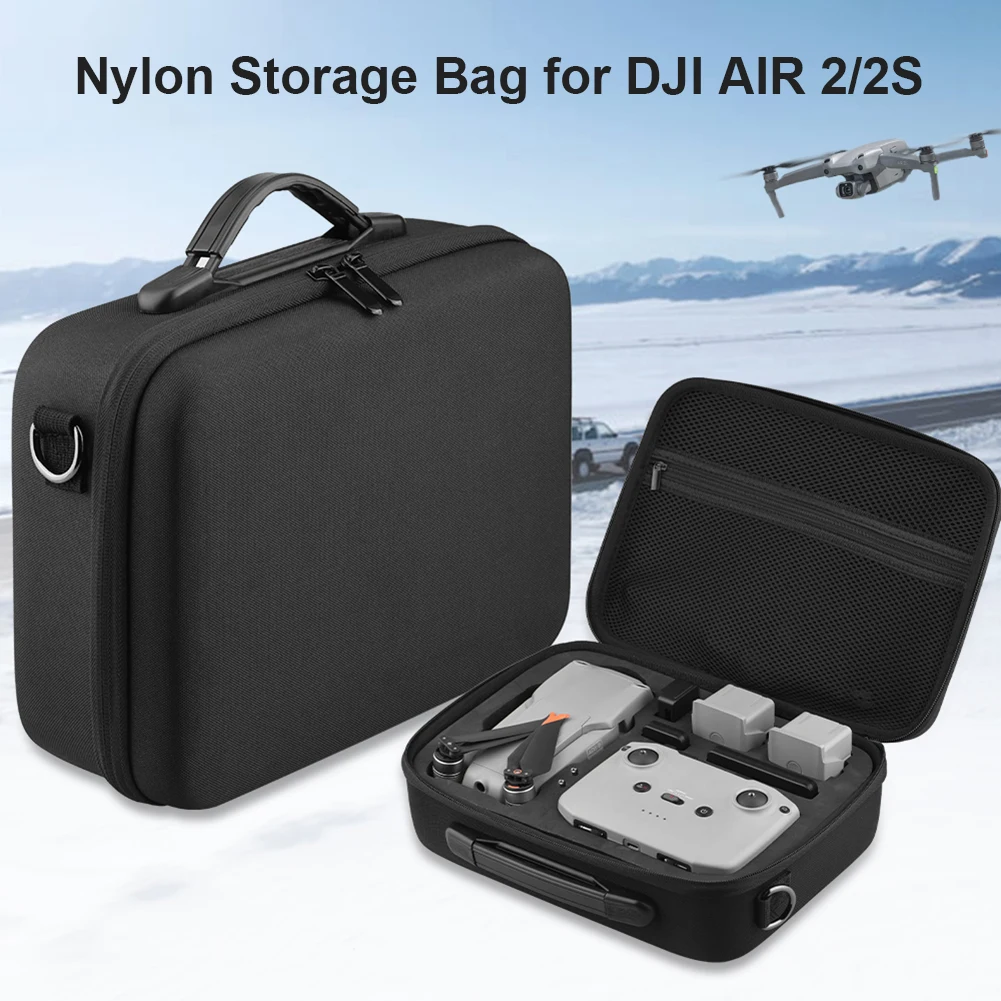Portable Travel Nylon Drone Handbag Shockproof Shoulder Bag Carrying Box Case for DJI AIR 2/2S Accessories Handbag forDJI AIR 2s
Portable Travel Nylon Drone Handbag Shockproof Shoulder Bag Carrying Box Case for DJI AIR 2/2S Accessories Handbag forDJI AIR 2s
