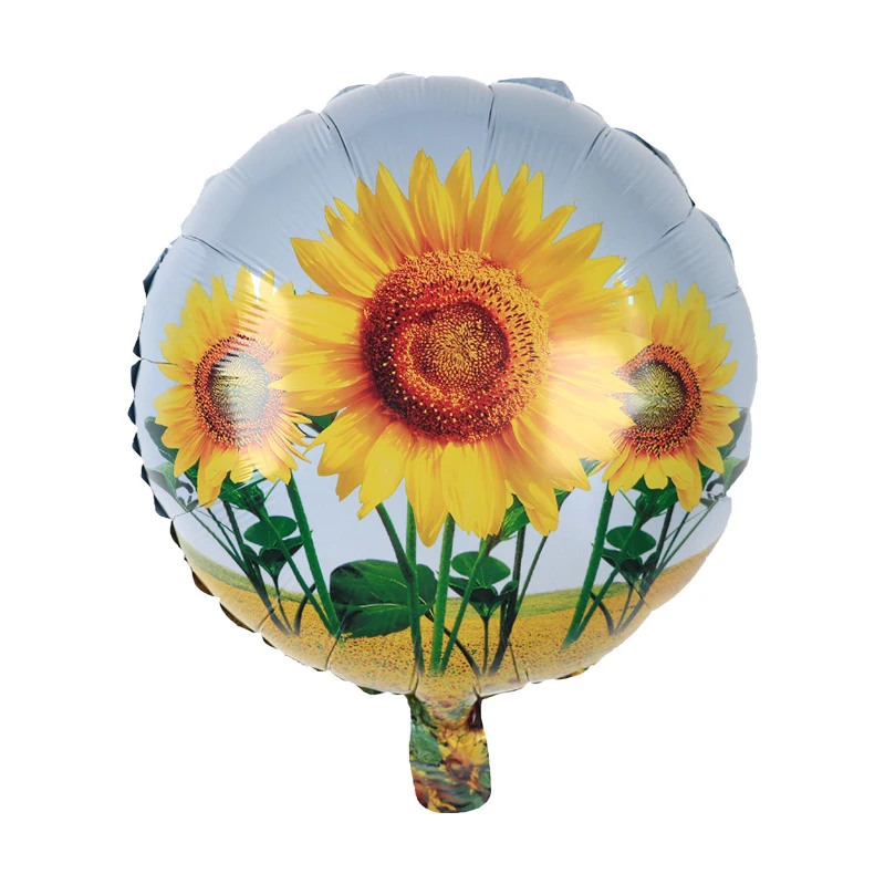 18 inch Sunflower Balloon Green Leaf Sunflower Aluminum Foil Balloon Daisy Decoration Birthday Party Balloons
18 inch Sunflower Balloon Green Leaf Sunflower Aluminum Foil Balloon Daisy Decoration Birthday Party Balloons