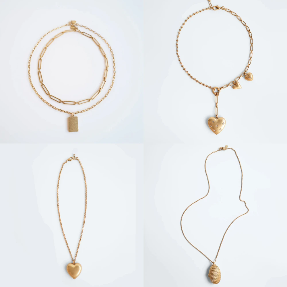 Miwens 2020 New Za Metal Heart Pendant Necklace For Women Vintage Gold Maxi Locket Chokers Necklaces Party Chians Collar Jewelry
Miwens 2020 New Za Metal Heart Pendant Necklace For Women Vintage Gold Maxi Locket Chokers Necklaces Party Chians Collar Jewelry