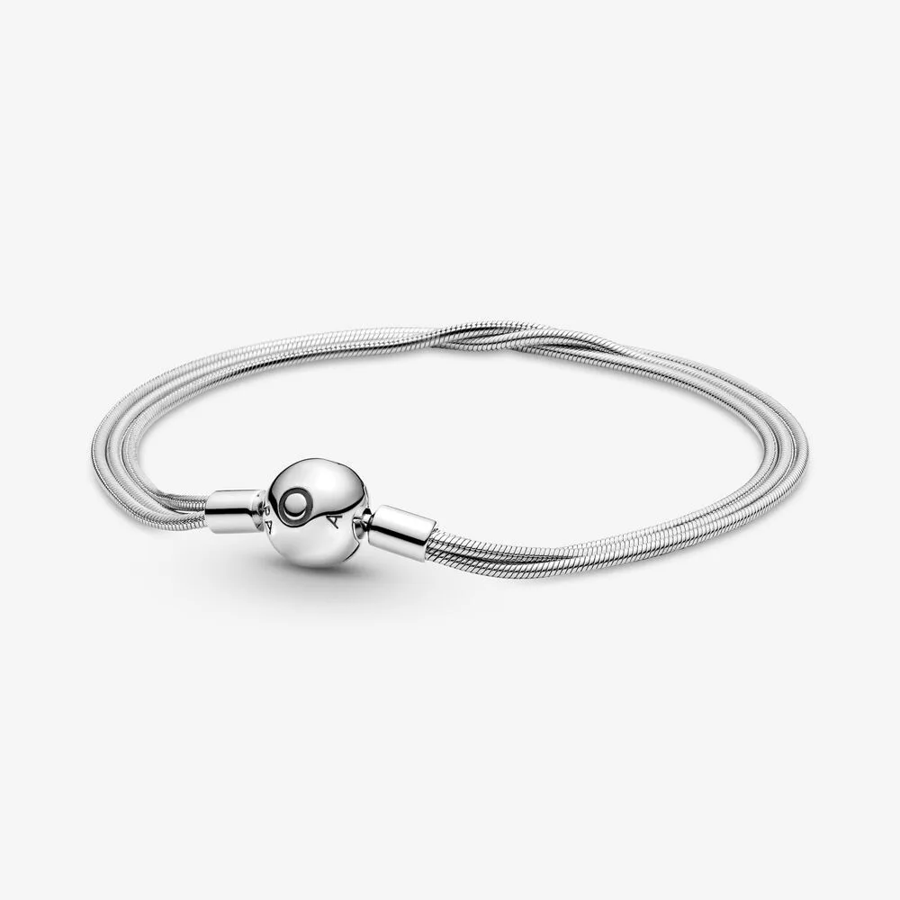 2021 100% 925 sterling silver jewelry double-layer bracelet suitable for original Pandora DIY designer beaded accessories ladies
2021 100% 925 sterling silver jewelry double-layer bracelet suitable for original Pandora DIY designer beaded accessories ladies