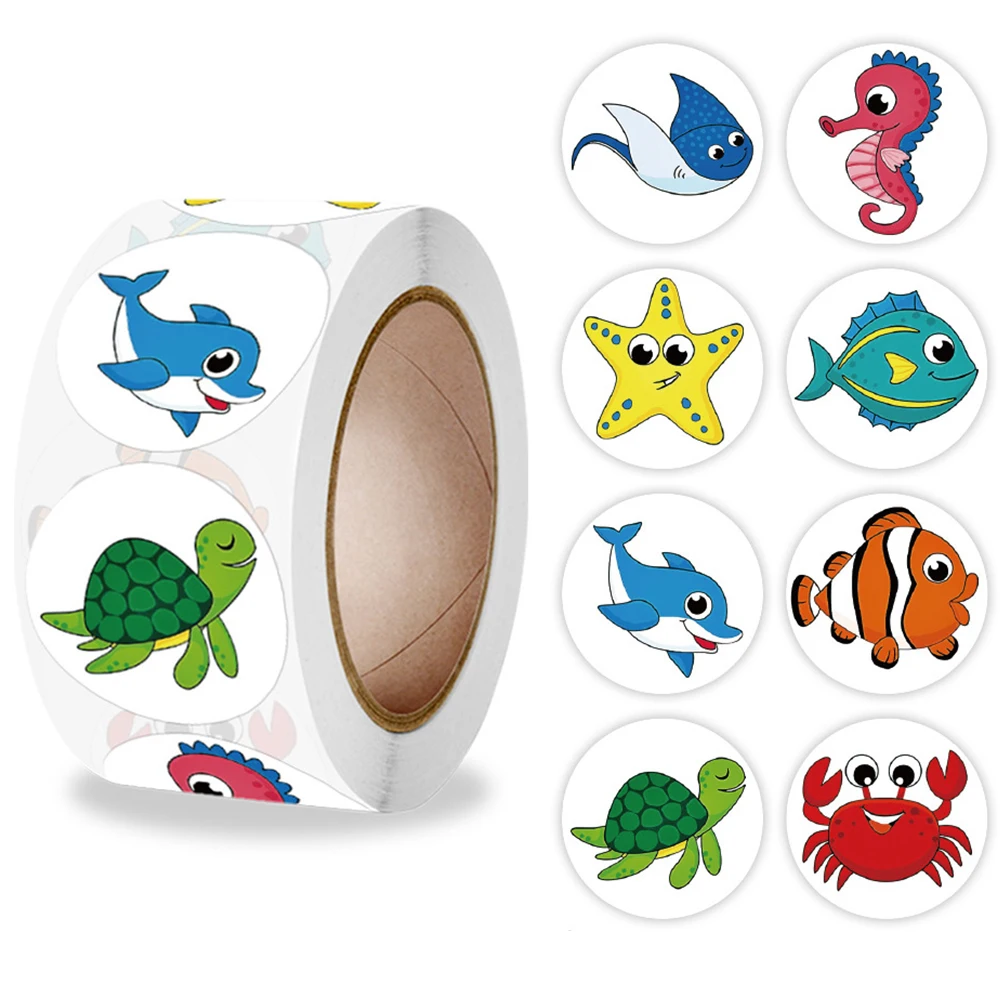 Cute Cartoon Stickers Marine Life Seahorse Sea Turtle Sea Star Sticker Toys Reward Label Encouragement Stickers Children Gift
Cute Cartoon Stickers Marine Life Seahorse Sea Turtle Sea Star Sticker Toys Reward Label Encouragement Stickers Children Gift