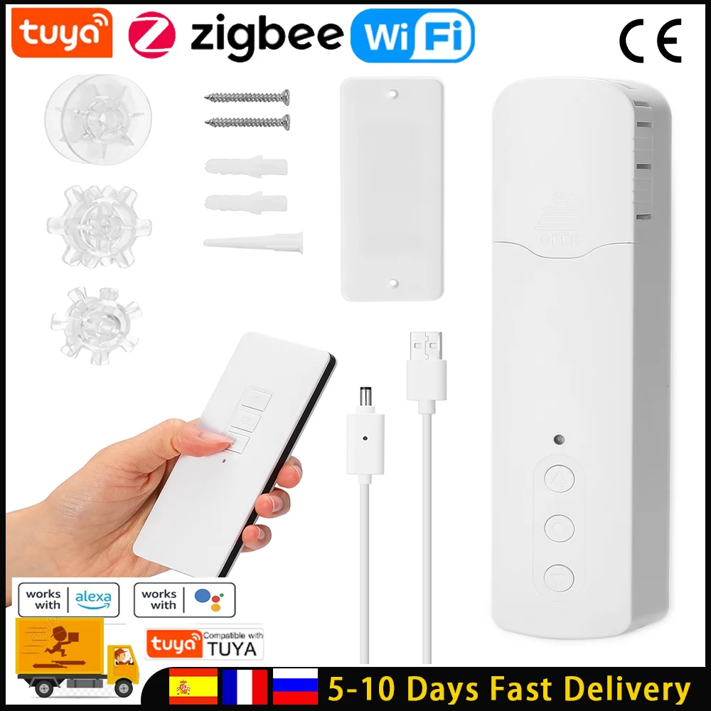 Перезаряжаемый мотор для занавесок Tuya ZigBee Wi-Fi TM616EGBZTN с бусинами, приложение для умного дома/голосовой пульт дистанционного управления для ...
Перезаряжаемый мотор для занавесок Tuya ZigBee Wi-Fi TM616EGBZTN с бусинами, приложение для умного дома/голосовой пульт дистанционного управления для ...