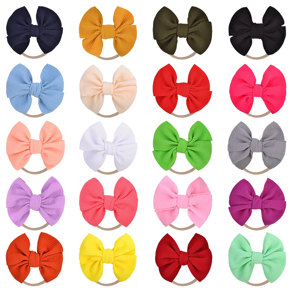 20PCS/Lot Fashion Nylon Baby Headband Soft Elastic Hair Bows For Children Girls Party Decoration Kids Hair Accessories 313
20PCS/Lot Fashion Nylon Baby Headband Soft Elastic Hair Bows For Children Girls Party Decoration Kids Hair Accessories 313