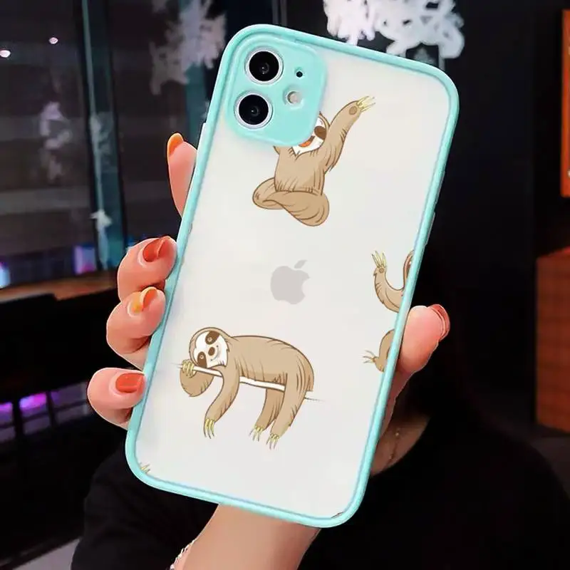 yoga sloth Phone Cases Matte For iPhone 12 Mini 11 Pro XR XS Max 7 8 Plus X Hard PC Back Cover
yoga sloth Phone Cases Matte For iPhone 12 Mini 11 Pro XR XS Max 7 8 Plus X Hard PC Back Cover