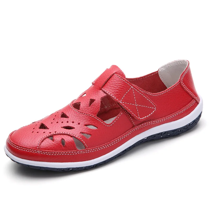 Women's Sandals 2021 Summer Genuine Leather Handmade Ladies Leather Sandals Women Flats Beach shoes Retro Mother Shoes
Women's Sandals 2021 Summer Genuine Leather Handmade Ladies Leather Sandals Women Flats Beach shoes Retro Mother Shoes