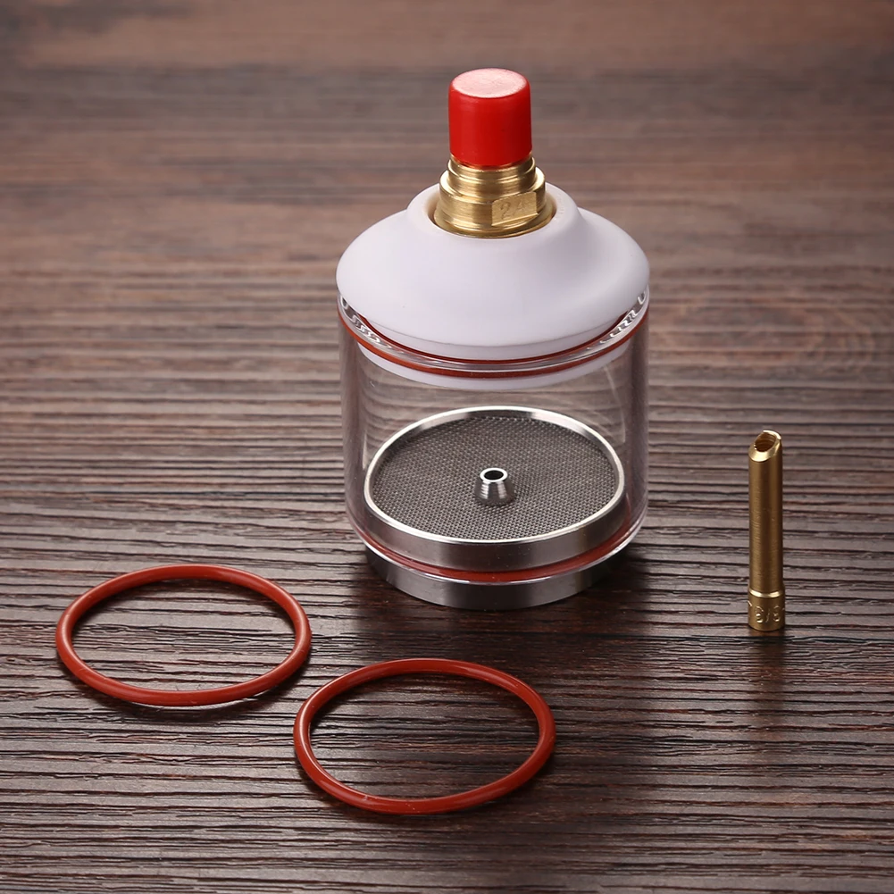 7pcs 2.4/3.2mm TIG Welding Torch Collet Kit Accessories Glass Cup Welding Nozzle Gas Lens for WP9/20 WP17/18/26 Argon Arc
7pcs 2.4/3.2mm TIG Welding Torch Collet Kit Accessories Glass Cup Welding Nozzle Gas Lens for WP9/20 WP17/18/26 Argon Arc
