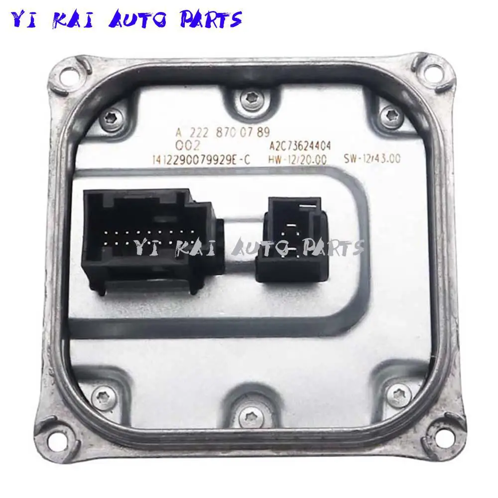 AEN New A2228700789 Headlight LED Ballast A2C73624405 Voltage Regulator A2228700589 Module for BENZ S Class W222C W205 E250
AEN New A2228700789 Headlight LED Ballast A2C73624405 Voltage Regulator A2228700589 Module for BENZ S Class W222C W205 E250
