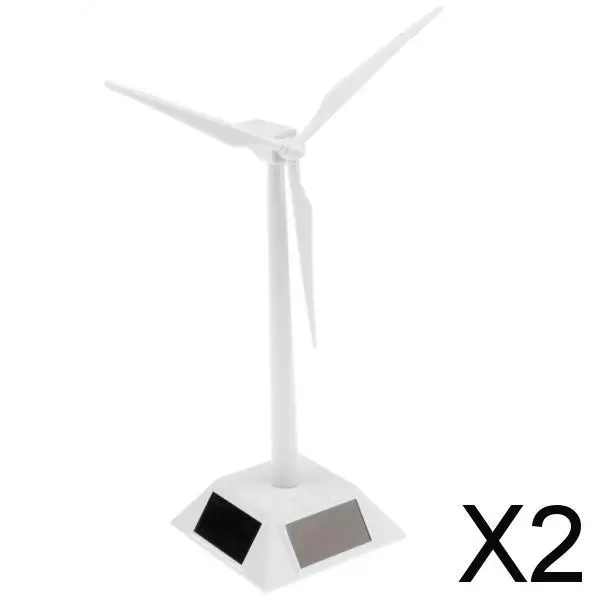 2xDIY Solar Powered Windmills Desktop Wind Model Kids Science Toys
2xDIY Solar Powered Windmills Desktop Wind Model Kids Science Toys