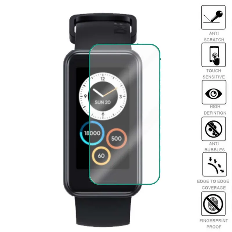 5 шт., защитная пленка для смарт-браслета Realme Band 2
5 шт., защитная пленка для смарт-браслета Realme Band 2