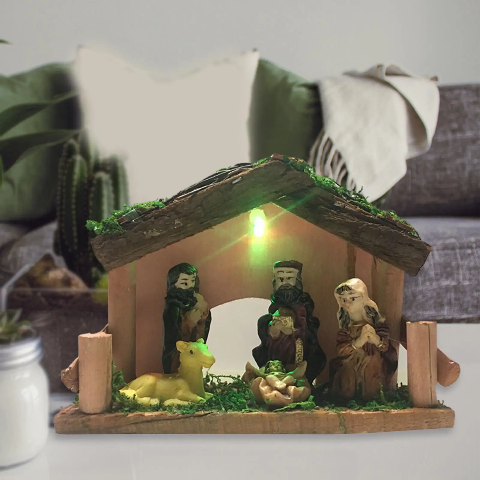 Holy Family Religious Christian Spiritual Nativity Figurine Birth of Jesus for Table Decorative
Holy Family Religious Christian Spiritual Nativity Figurine Birth of Jesus for Table Decorative