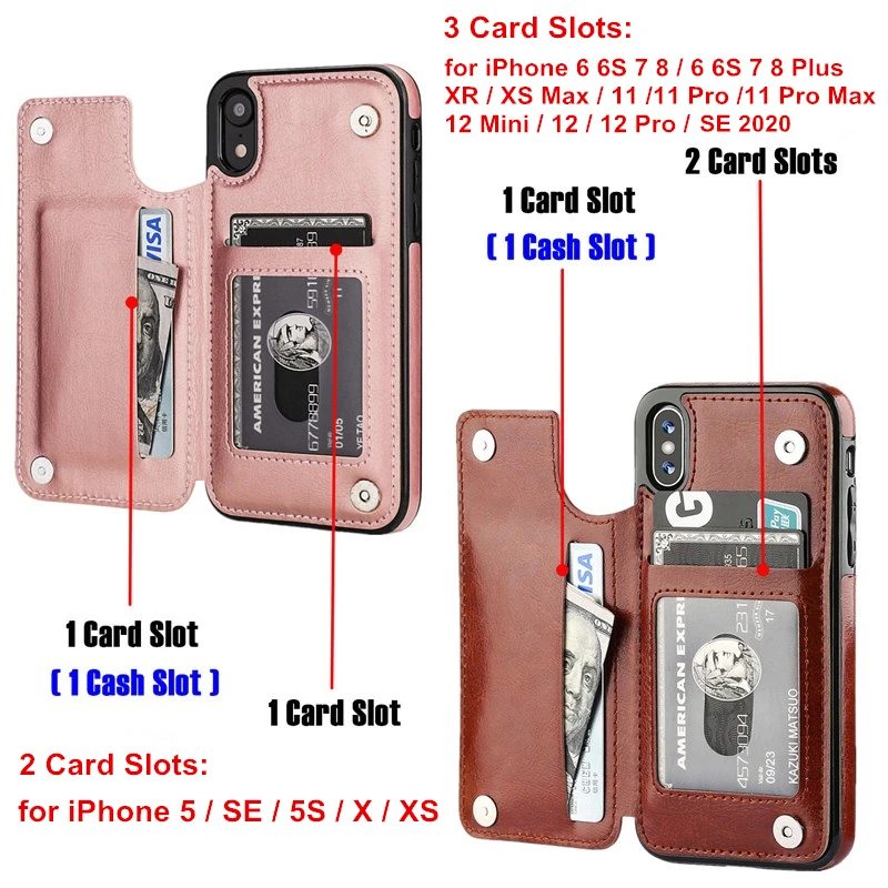 Luxury Slim Fit Premium Leather Cover For iPhone 11 12 mini Pro XR XS Max X 6 6s 7 8 Plus Wallet Card Slots Shockproof Flip Case
Luxury Slim Fit Premium Leather Cover For iPhone 11 12 mini Pro XR XS Max X 6 6s 7 8 Plus Wallet Card Slots Shockproof Flip Case