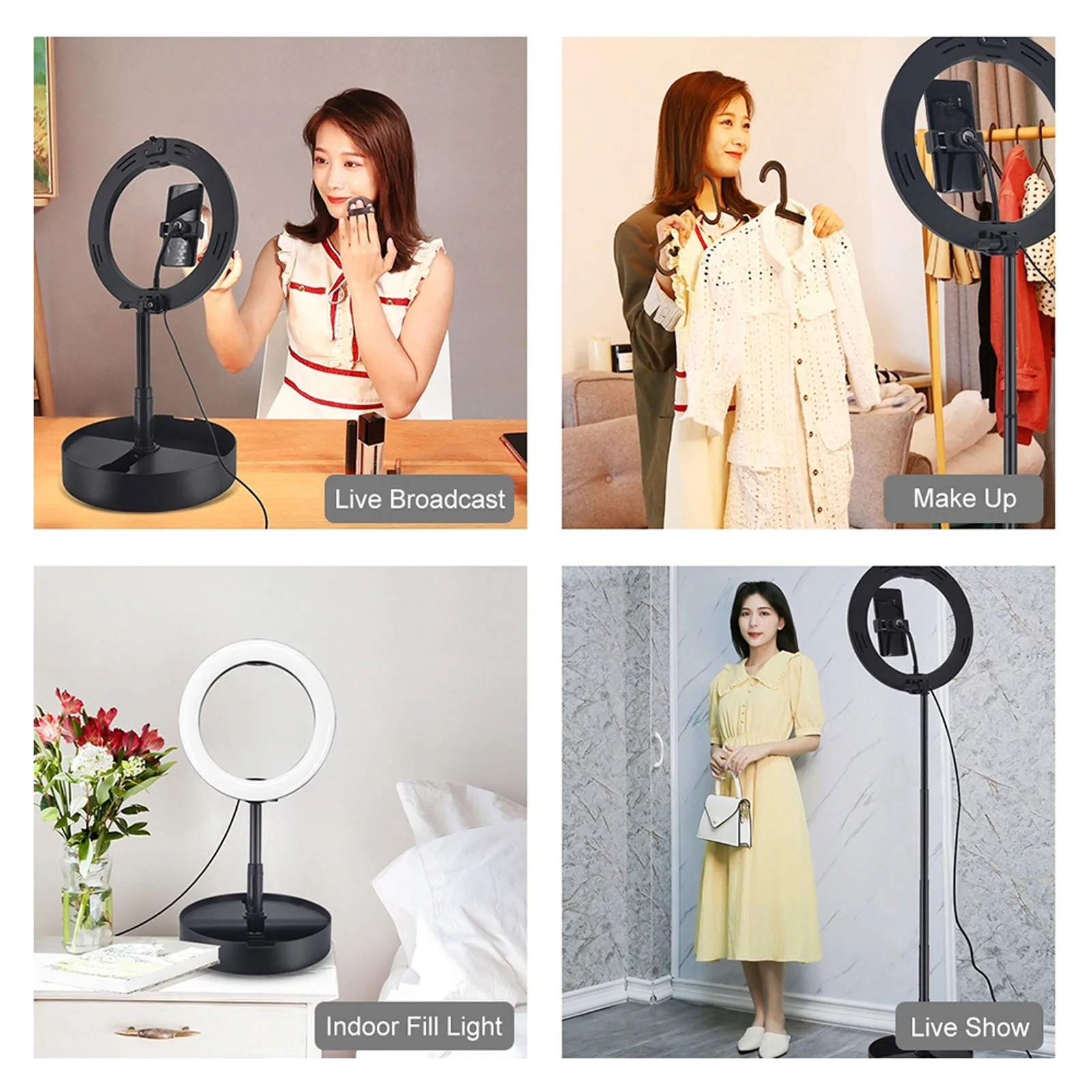 Camera Studio Ring Light With Stand Video LED Beauty Ring Light Photography Dimmable Ring Lamp+Tripod for Selfie Folding Holder
Camera Studio Ring Light With Stand Video LED Beauty Ring Light Photography Dimmable Ring Lamp+Tripod for Selfie Folding Holder