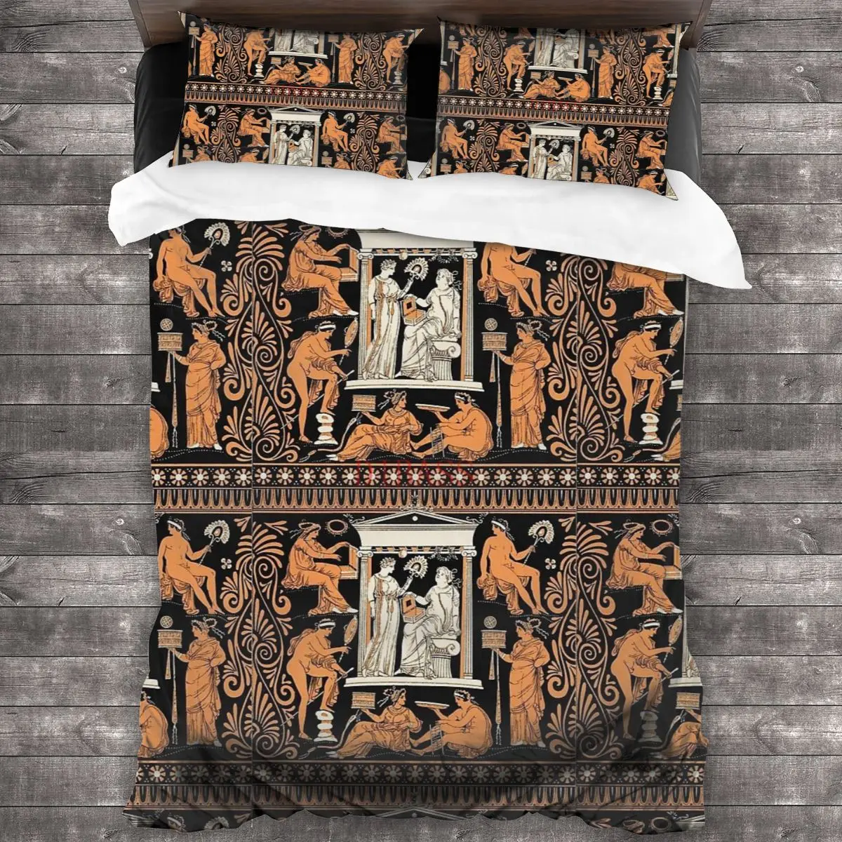 Greek Vase Print 100%Pure Cotton Comforter Set with 2 Pillowcase,Soft Microfiber Duvet Cover Set, Bedding Sets Bed Set
Greek Vase Print 100%Pure Cotton Comforter Set with 2 Pillowcase,Soft Microfiber Duvet Cover Set, Bedding Sets Bed Set