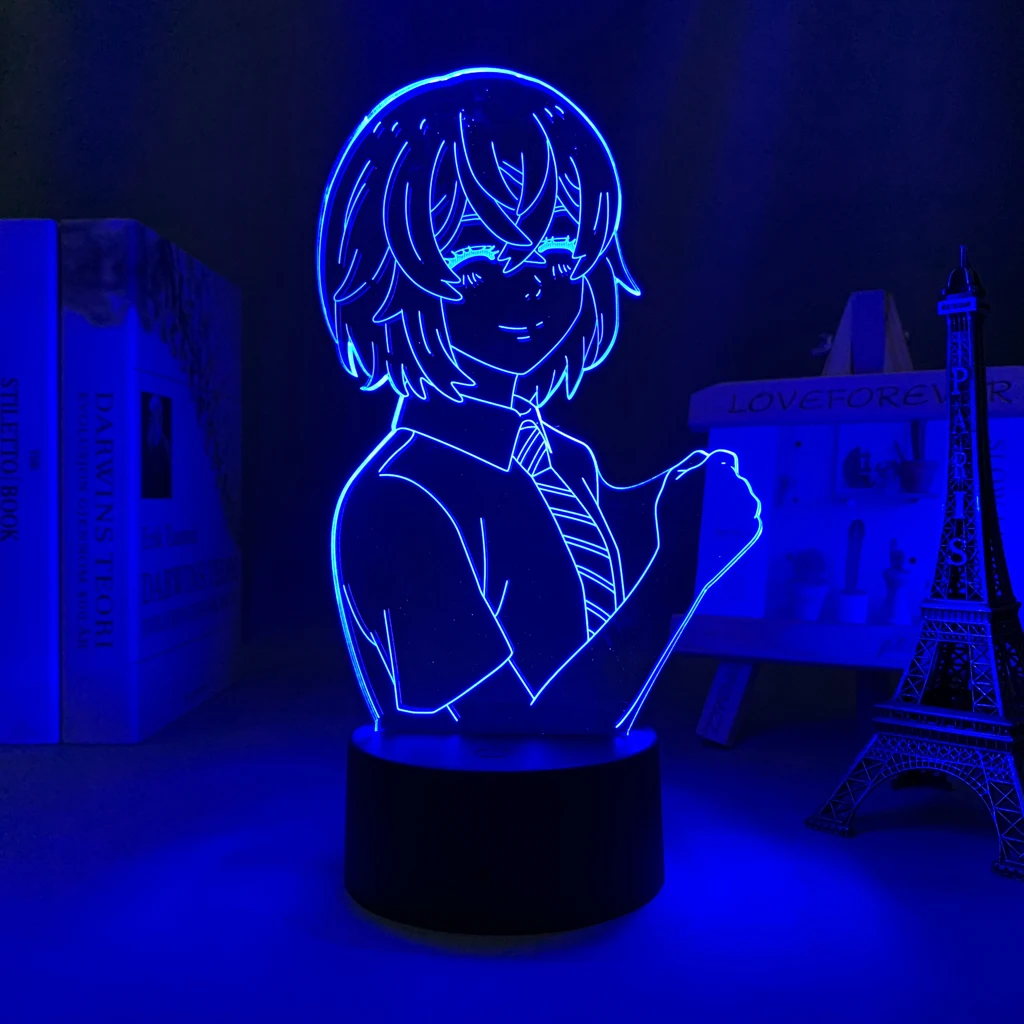 Tokyo Revengers Hinata LED Light for Child Bedroom Decoration Night Light Birthday Gift Room Table Anime Tokyo Revengers 3d Lamp
Tokyo Revengers Hinata LED Light for Child Bedroom Decoration Night Light Birthday Gift Room Table Anime Tokyo Revengers 3d Lamp