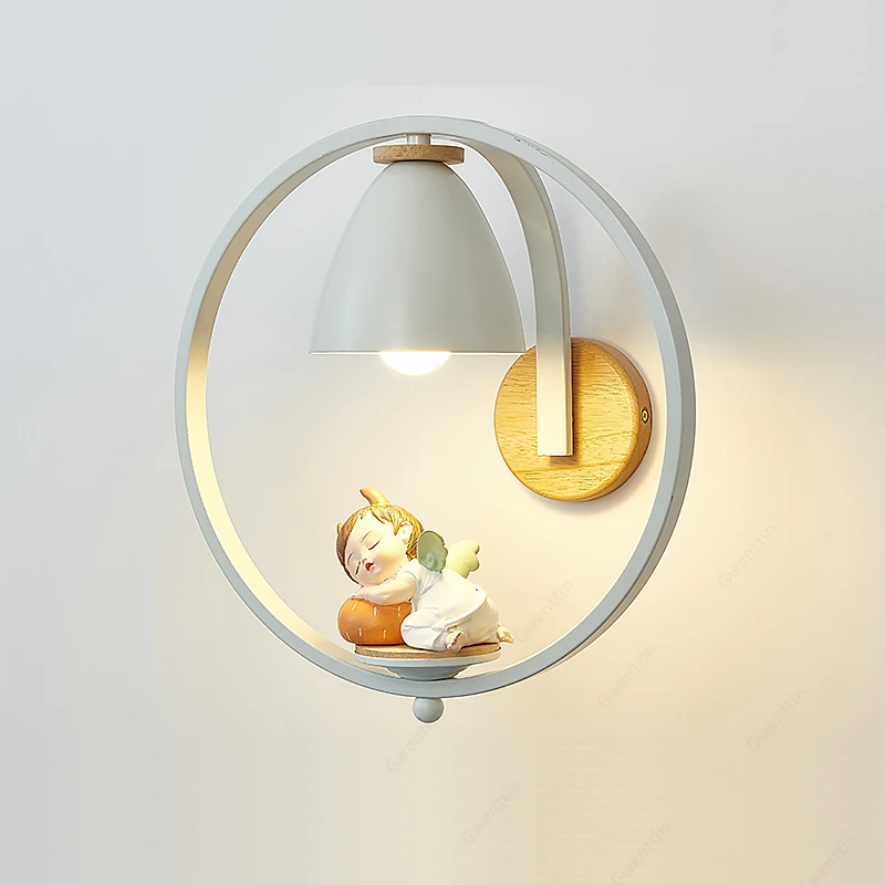 Bedroom Lamp Decor Wall Light Sconces Cute Angel Wall Lamps for Home Kid Children Bedside Modern LED Lighting Fixtures Luminaire
Bedroom Lamp Decor Wall Light Sconces Cute Angel Wall Lamps for Home Kid Children Bedside Modern LED Lighting Fixtures Luminaire