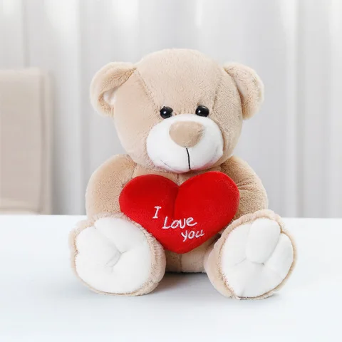 25cm Cuddly Tie Bear with Love Hearts I Love You Plush Doll Bear Valentine's Day Gift Cute Cartoon Teddy Bear Anime Plushie
25cm Cuddly Tie Bear with Love Hearts I Love You Plush Doll Bear Valentine's Day Gift Cute Cartoon Teddy Bear Anime Plushie