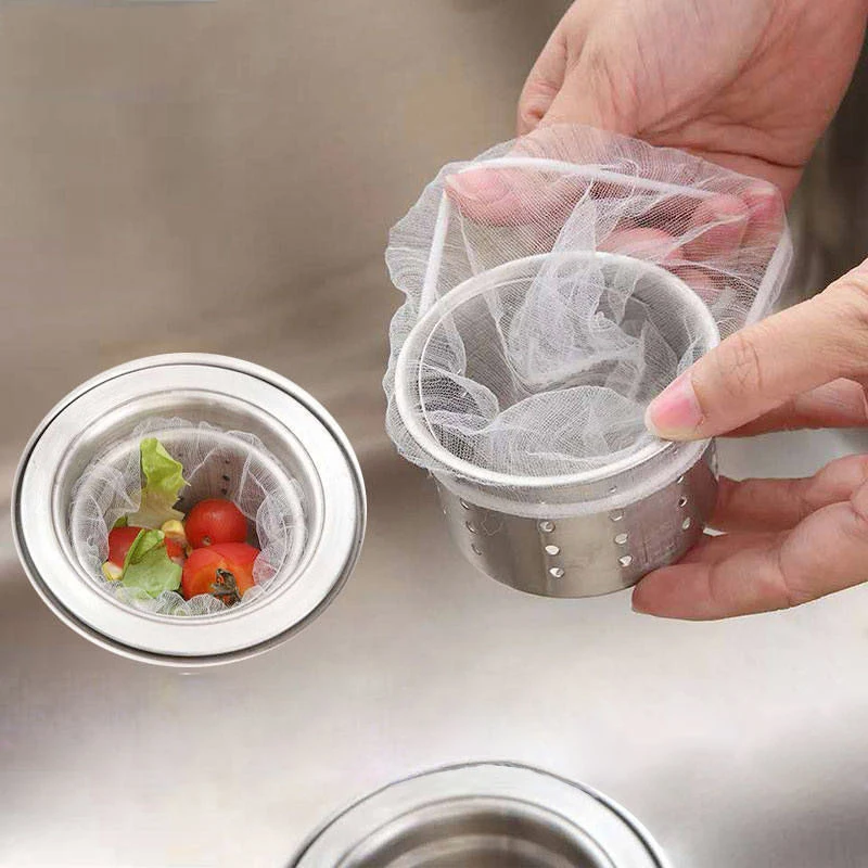 Disposable Filter Bags Sink Strainer Garbage Pouch Net Mesh Filter Anti Blocking Leftovers Strainer Water Cut Bag For Kitchen
Disposable Filter Bags Sink Strainer Garbage Pouch Net Mesh Filter Anti Blocking Leftovers Strainer Water Cut Bag For Kitchen