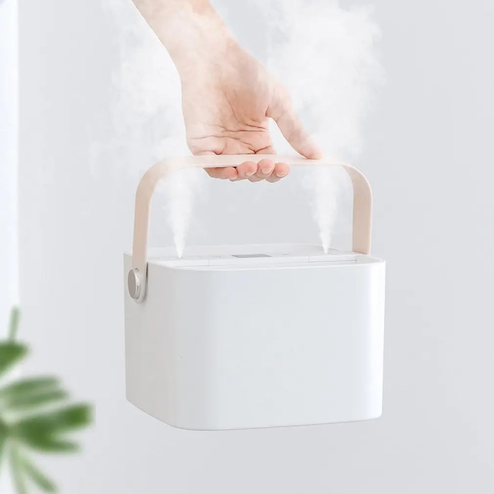 2.5L Large Capacity Household Air Humidifier Double Spray Head Ultrasonic Essential Oil Aroma Diffuser With Handle
2.5L Large Capacity Household Air Humidifier Double Spray Head Ultrasonic Essential Oil Aroma Diffuser With Handle