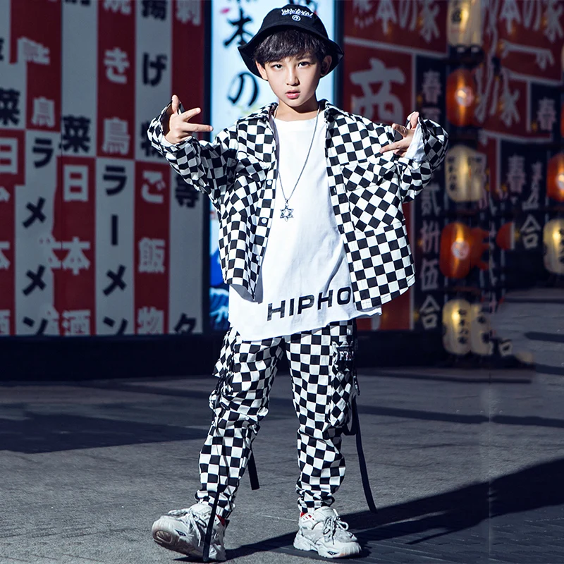 Boys Jazz Dance Costumes Loose Hip Hop Stage Rave Outfits Street Dance Practice Wear Kids Dancing Performance Clothing DC3780
Boys Jazz Dance Costumes Loose Hip Hop Stage Rave Outfits Street Dance Practice Wear Kids Dancing Performance Clothing DC3780