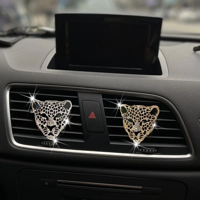 1Pcs Crystal Leopard Car Air Freshener Auto Outlet Perfume Clip Interior Accessories Car-styling Vent Solid Fragrance Diffuser
1Pcs Crystal Leopard Car Air Freshener Auto Outlet Perfume Clip Interior Accessories Car-styling Vent Solid Fragrance Diffuser