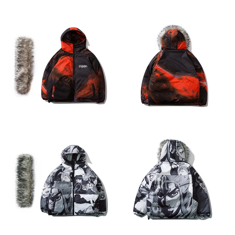 New Anime JOJO's Bizarre Adventure Cosplay Thick Jacket Couple Winter Down Jacket Coat Winter Warm Fashion Cosplay Wadded Jacket 
New Anime JOJO's Bizarre Adventure Cosplay Thick Jacket Couple Winter Down Jacket Coat Winter Warm Fashion Cosplay Wadded Jacket