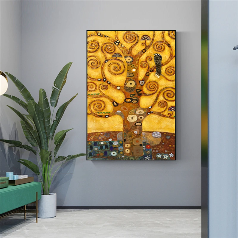 Gustav Klimt Tree Of Life Wall Art Canvas Prints Life Tree Famous Painting Replica Canvas Painting For Living Room Home Decor
Gustav Klimt Tree Of Life Wall Art Canvas Prints Life Tree Famous Painting Replica Canvas Painting For Living Room Home Decor