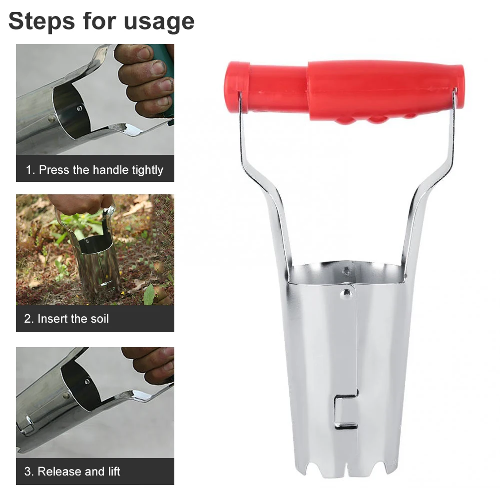 Agricultural Transplanting Seedlings Tools Garden Hand Held Planter Steel Seedlings of Vegetables Transplanted Moving Plant Tool
Agricultural Transplanting Seedlings Tools Garden Hand Held Planter Steel Seedlings of Vegetables Transplanted Moving Plant Tool