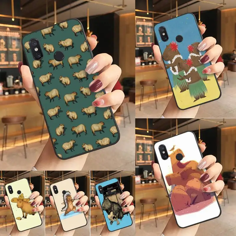 Babaite Cute Capybara animal Custom Soft Phone Case Phone Case For Redmi note 8 8Pro 8T 6pro Redmi 8 7A 6A Xiaomi mi 8 9
Babaite Cute Capybara animal Custom Soft Phone Case Phone Case For Redmi note 8 8Pro 8T 6pro Redmi 8 7A 6A Xiaomi mi 8 9