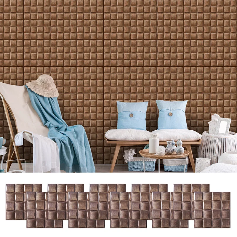 Decorative 3D Wall Panel Wallpaper Wall Stickers Three-dimensional Tile Stickers Marble Peel Stick Splash-proof
Decorative 3D Wall Panel Wallpaper Wall Stickers Three-dimensional Tile Stickers Marble Peel Stick Splash-proof