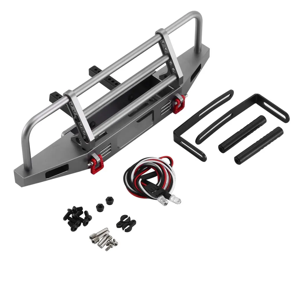 Adjustable Metal Front Bumper For Traxxas Axial 1/10 RC Crawler TRX4 SCX10 SCX10 II 90046 90047 RC Car Parts
Adjustable Metal Front Bumper For Traxxas Axial 1/10 RC Crawler TRX4 SCX10 SCX10 II 90046 90047 RC Car Parts