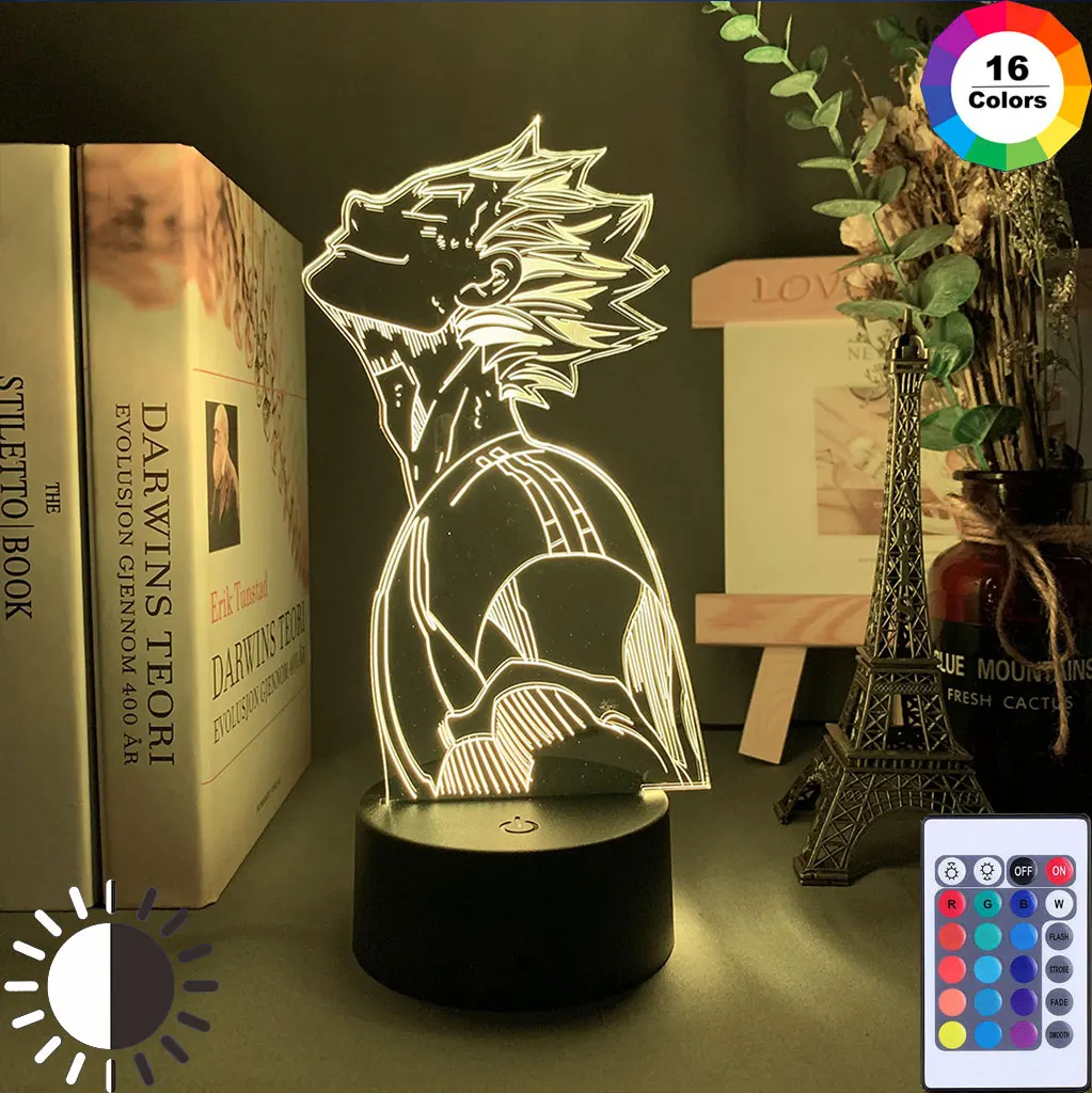 3D Night Light Anime Light for Bedroom Decor Child Kids Birthday Gift Manga Lamp Xmas Decoration Shape Light Kids Toys Gifts 
3D Night Light Anime Light for Bedroom Decor Child Kids Birthday Gift Manga Lamp Xmas Decoration Shape Light Kids Toys Gifts