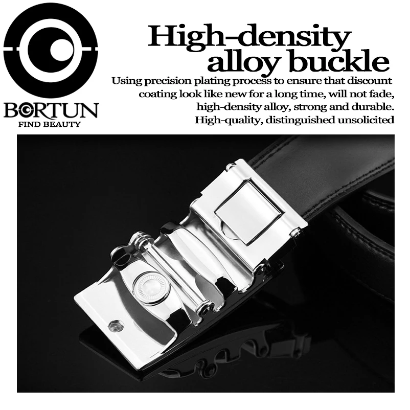 Brand Fashion Automatic Buckle Black Genuine Leather Belt Men's Belts Cow Leather Belts For Men Belts Business Belt Waistband
Brand Fashion Automatic Buckle Black Genuine Leather Belt Men's Belts Cow Leather Belts For Men Belts Business Belt Waistband