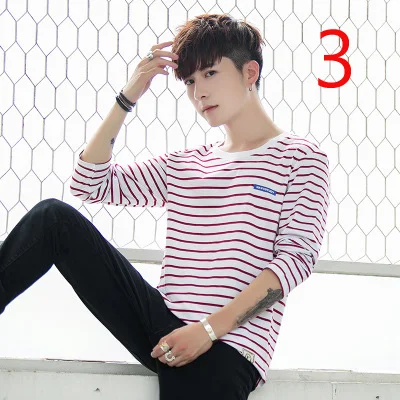 Long-sleeved t-shirt men's 2019 autumn cotton dress clothes trending shirt autumn clothes men's clothing
Long-sleeved t-shirt men's 2019 autumn cotton dress clothes trending shirt autumn clothes men's clothing