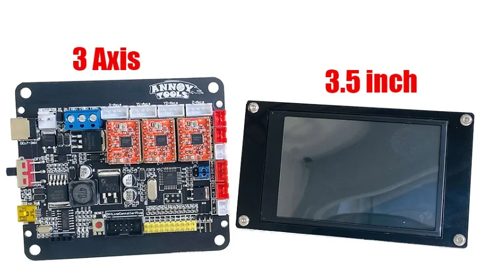 GRBL1.1 Controller CNC3018 3AXIS Driver Board Support Offline XYZ Limit Switch for CNC Router CNC Engraving Machine
GRBL1.1 Controller CNC3018 3AXIS Driver Board Support Offline XYZ Limit Switch for CNC Router CNC Engraving Machine