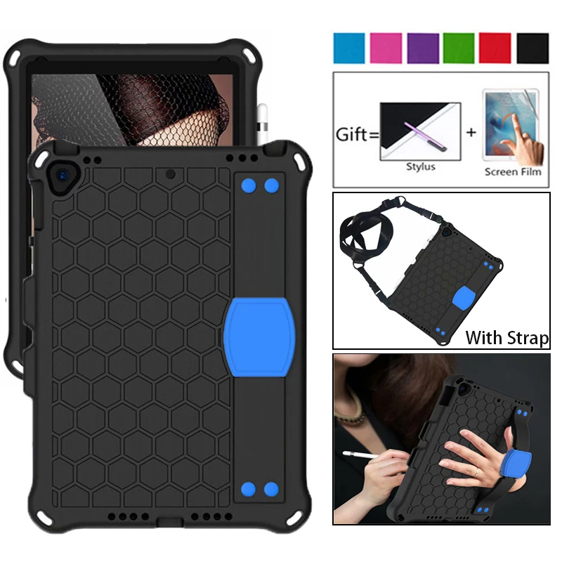 EVA для IPad 10,2 чехол для планшета чехол для Apple IPad Air 3 10,5 2019 / IPad Pro 10,5 дюймов детский противоударный чехол + ремешок
EVA для IPad 10,2 чехол для планшета чехол для Apple IPad Air 3 10,5 2019 / IPad Pro 10,5 дюймов детский противоударный чехол + ремешок