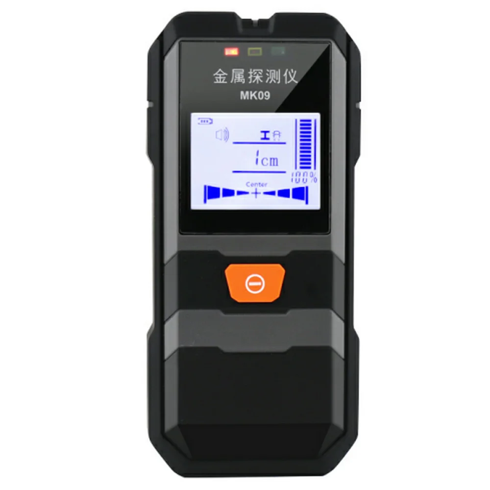 Metal Detector Backlit AC Wood Finder Cable Wires Depth Tracker Undeground Sturs Wall Scanner LCD HD Display Beep Detection
Metal Detector Backlit AC Wood Finder Cable Wires Depth Tracker Undeground Sturs Wall Scanner LCD HD Display Beep Detection