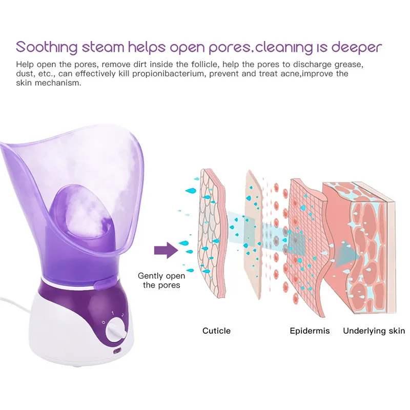 Deep Cleaning Facial Cleaner Beauty Steaming Device Facial Steamer Machine Facial Thermal Sprayer Skin Care Tool Lady Beauty
Deep Cleaning Facial Cleaner Beauty Steaming Device Facial Steamer Machine Facial Thermal Sprayer Skin Care Tool Lady Beauty