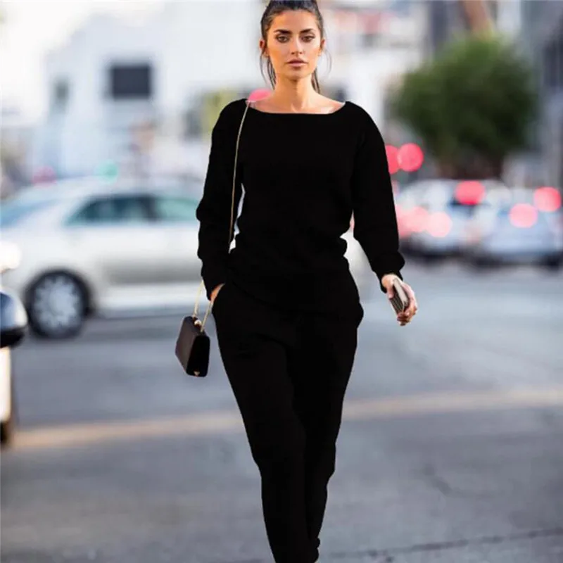 Women Fitness Two Pieces Set Black Long Sleeve Crop Top High Waist Legging Outfit Active Tracksuit Running 2021
Women Fitness Two Pieces Set Black Long Sleeve Crop Top High Waist Legging Outfit Active Tracksuit Running 2021