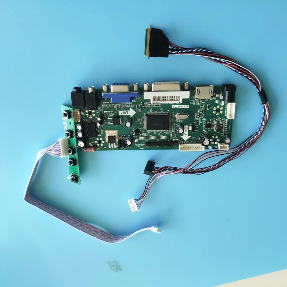 Комплект для B156XW02 V3 15 6 "1366X768 LCD VGA AUO Display M.NT68676 40pin монитор панель контроллера DVI