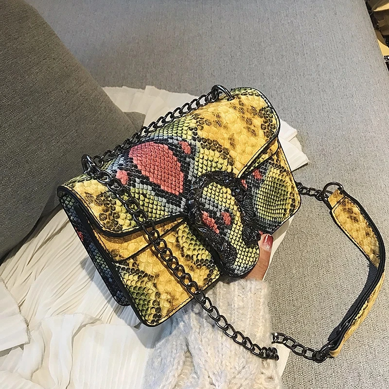 New Fashion Shoulder Famous Brand Women Snake Bag Pu Leather Ladies Handbag Luxury Designer Bag Messenger Crossbody Sac A Main
New Fashion Shoulder Famous Brand Women Snake Bag Pu Leather Ladies Handbag Luxury Designer Bag Messenger Crossbody Sac A Main