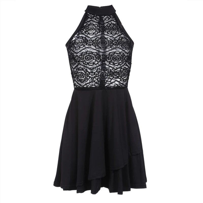 Fashion Women Sexy Bandage Bodycon Tops Tank Dress Lace Patchwork Out Shoulder Sleeveless Cocktail Club Mini Dress
Fashion Women Sexy Bandage Bodycon Tops Tank Dress Lace Patchwork Out Shoulder Sleeveless Cocktail Club Mini Dress