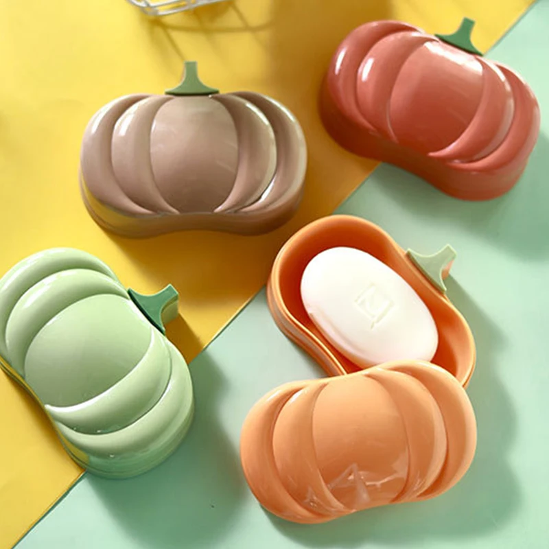 Creative Pumpkin Soap Box Portable Travel Soap Container Bathroom Soap Drain
Creative Pumpkin Soap Box Portable Travel Soap Container Bathroom Soap Drain