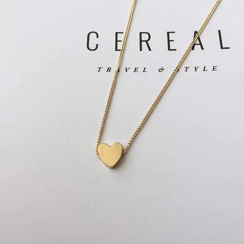 Korean Ornaments Simple New Trendy Sweet Love Heart INS Clavicle Chain Woman Necklace
Korean Ornaments Simple New Trendy Sweet Love Heart INS Clavicle Chain Woman Necklace