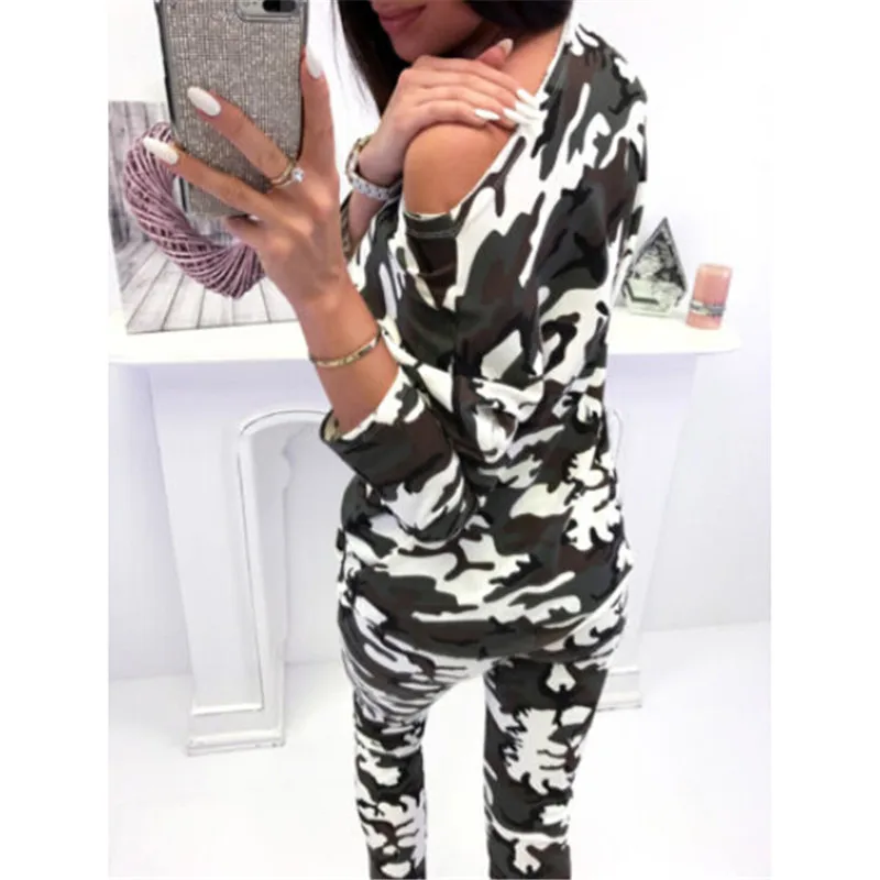 Brand New 2 Piece Set Women Hoodies Pant Clothing Set Warm Newest Clothes Ladies Camo Tracksuit Women Set Top Pants Suit Female
Brand New 2 Piece Set Women Hoodies Pant Clothing Set Warm Newest Clothes Ladies Camo Tracksuit Women Set Top Pants Suit Female